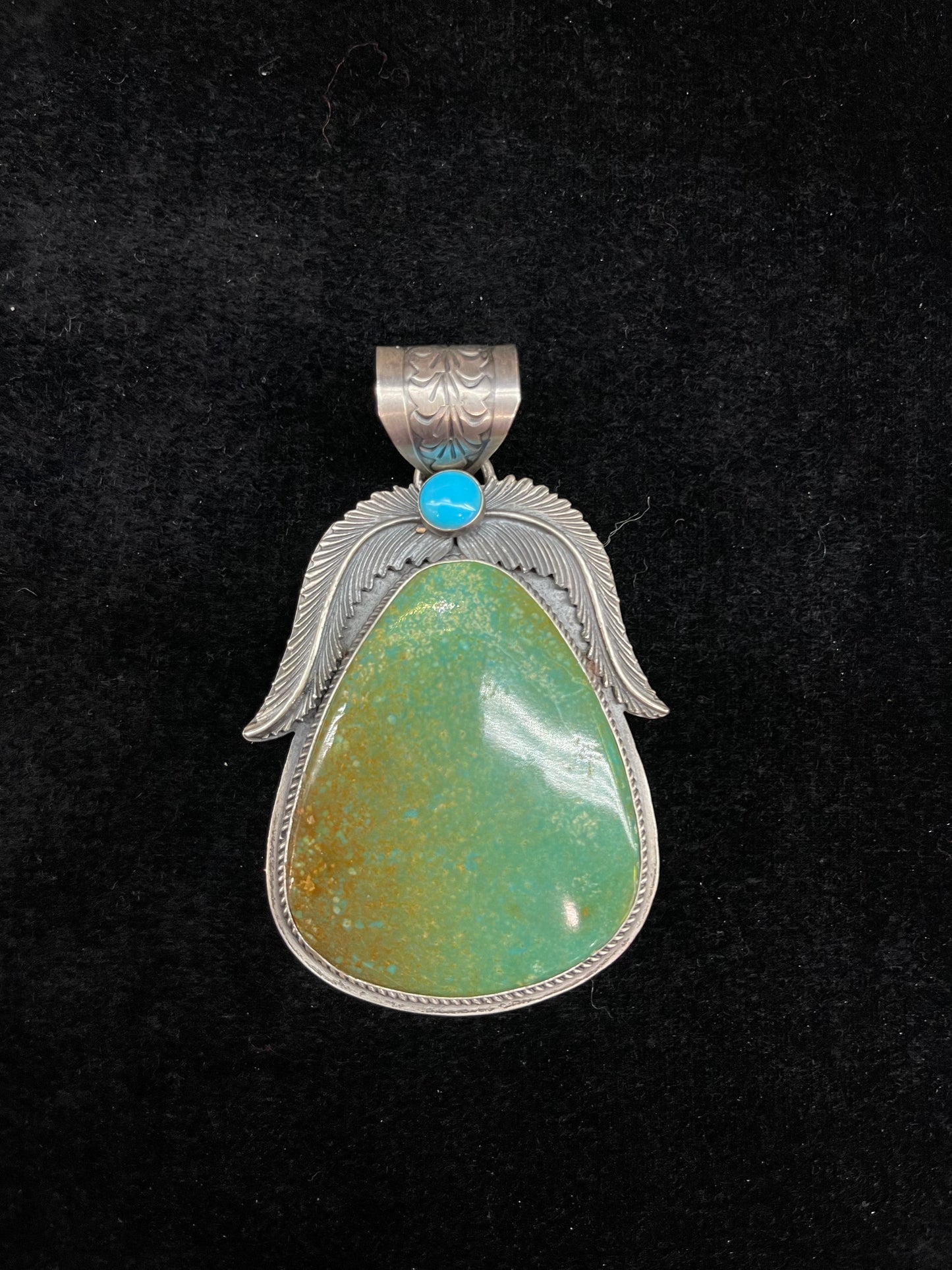 Royston Turquoise & Sleeping Beauty Turquoise Pendant