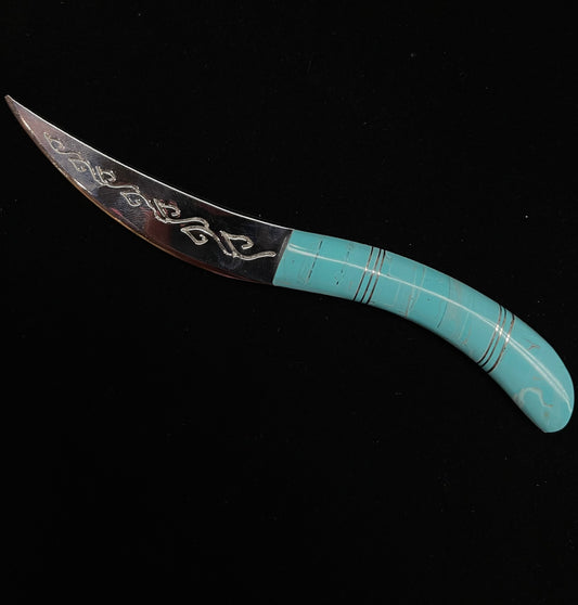 Sleeping Beauty Turquoise Inlay Letter Opener