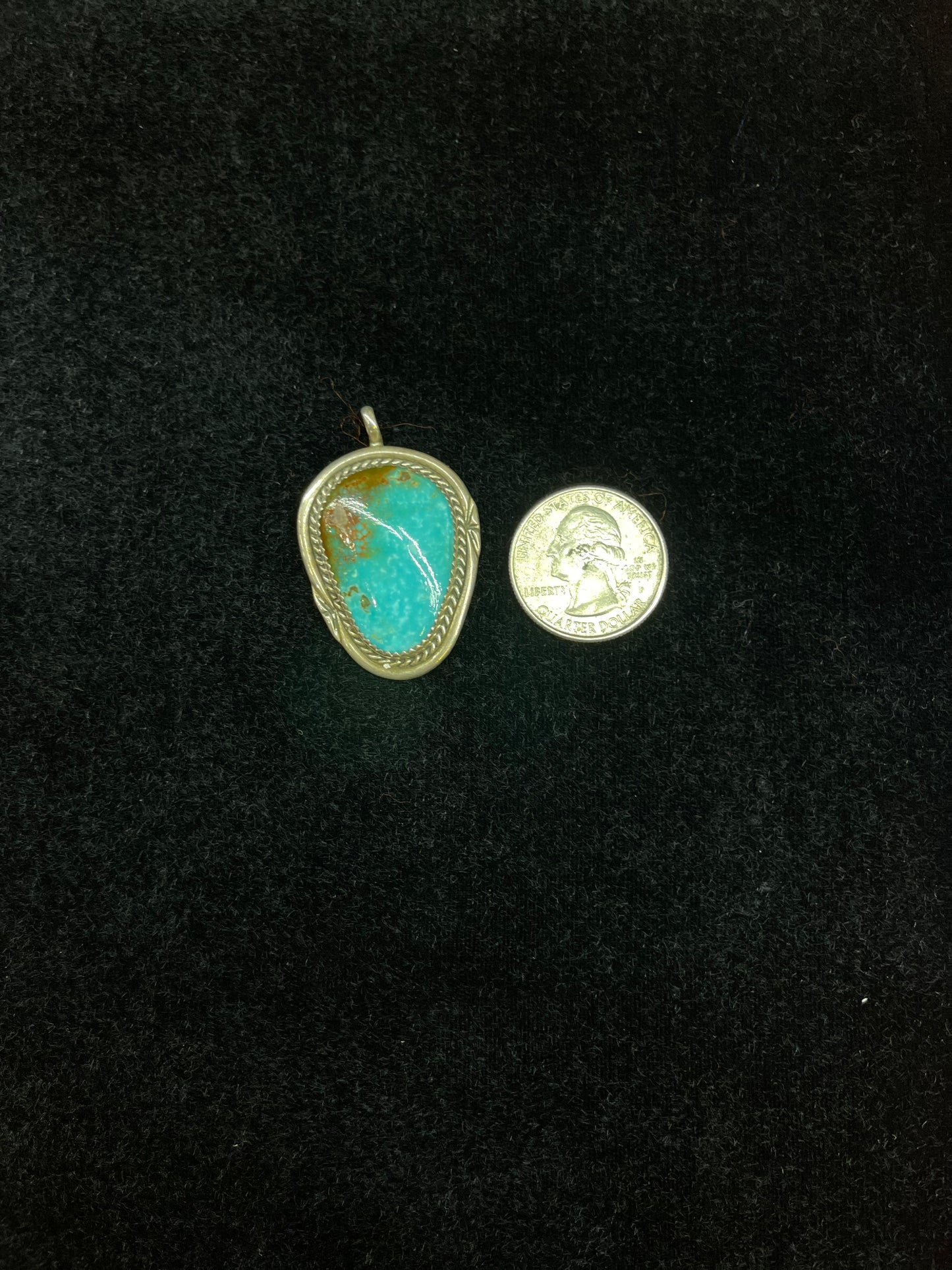 Kingman Turquoise Pendant