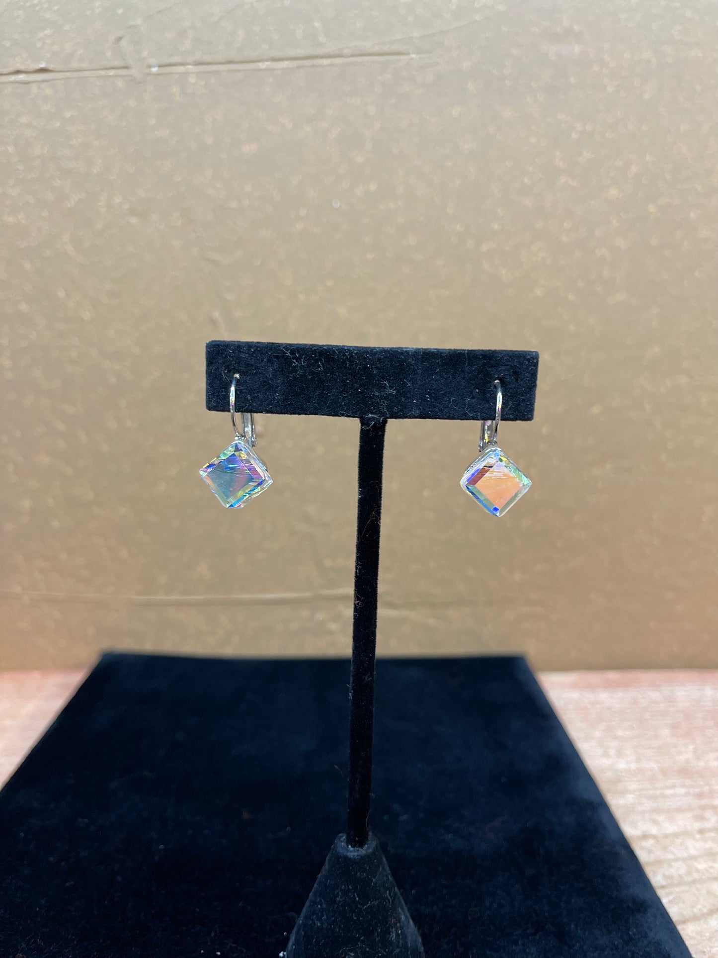 Swarovski Crystal Clasp Earrings