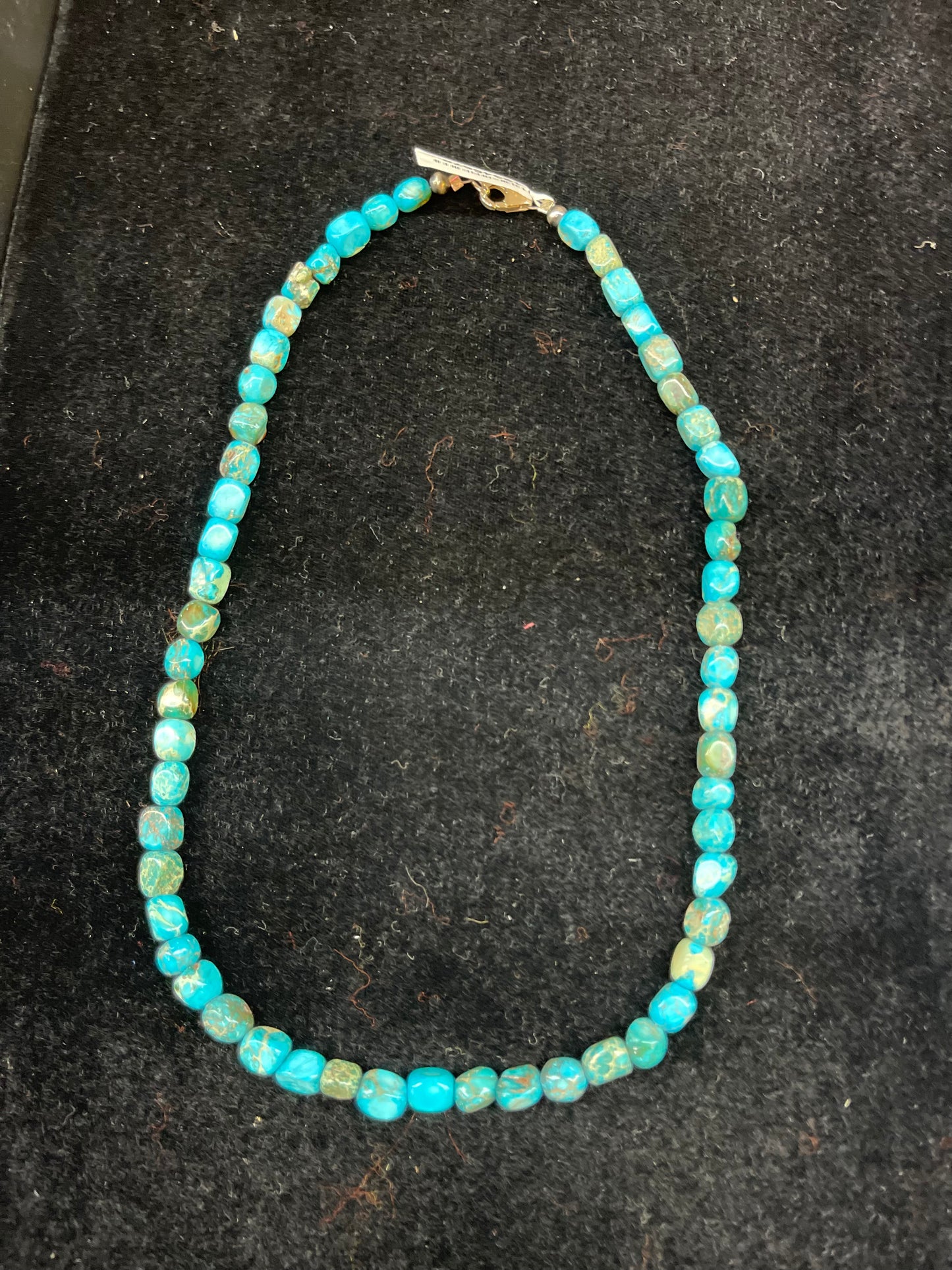 Little Stone Linked Turquoise Necklace