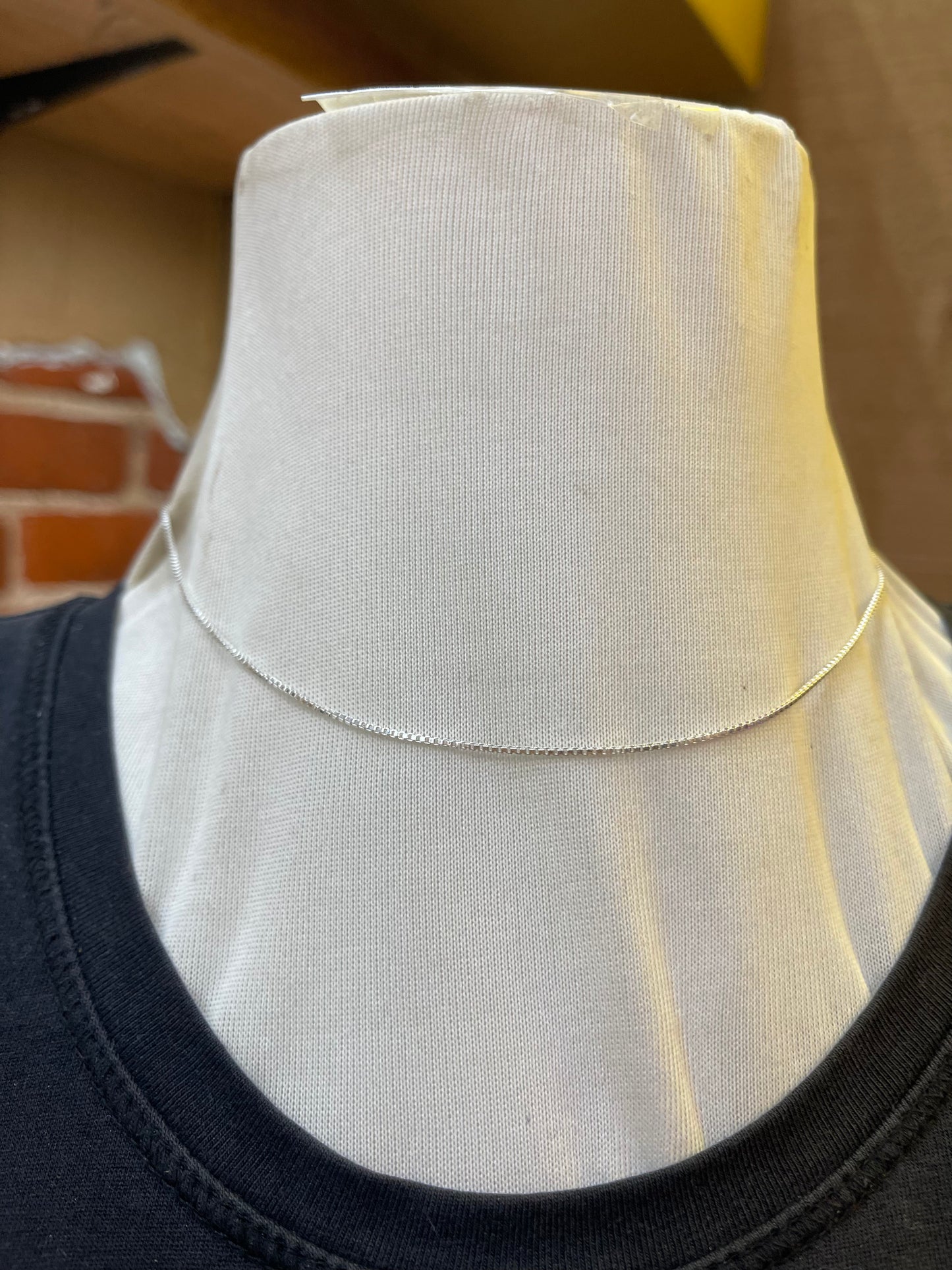16" Sterling Silver Chain
