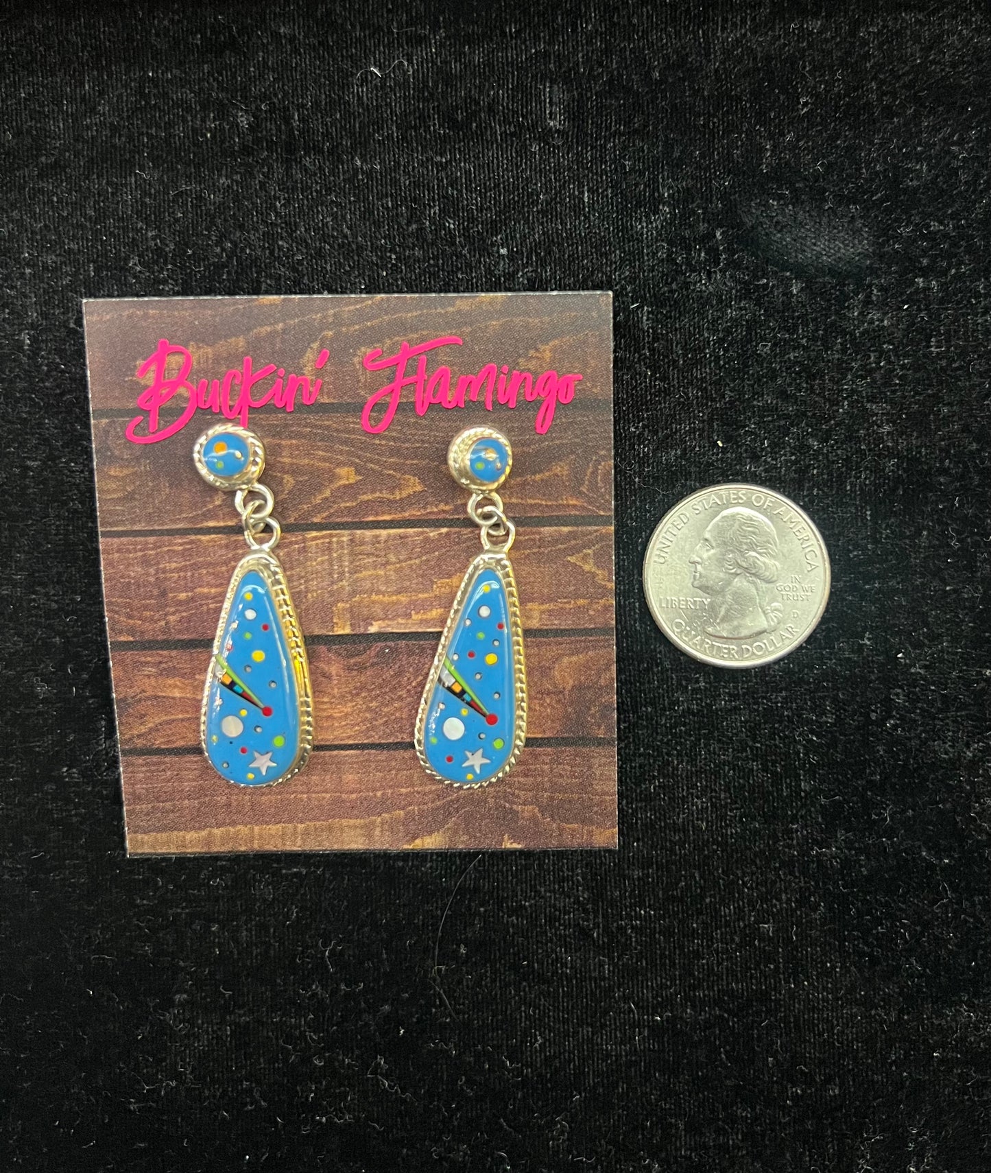 Interstellar Post Dangle Earrings