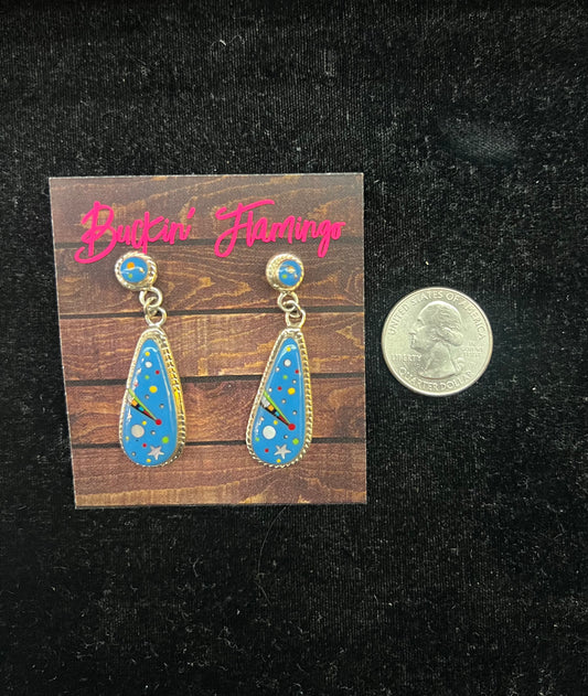 Interstellar Post Dangle Earrings