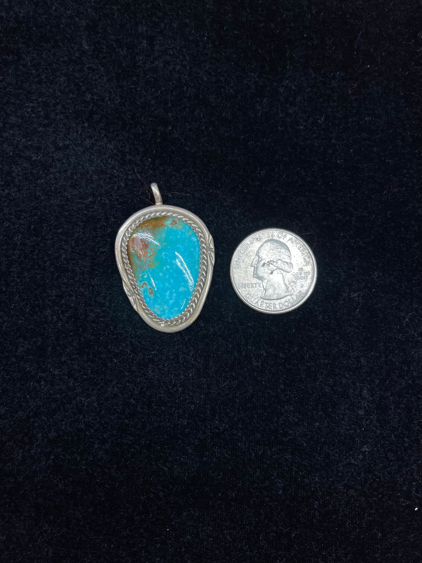 Kingman Turquoise Pendant