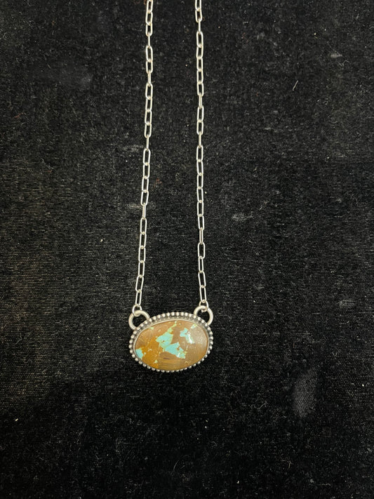 Natural Turquoise 17" necklace by Zia