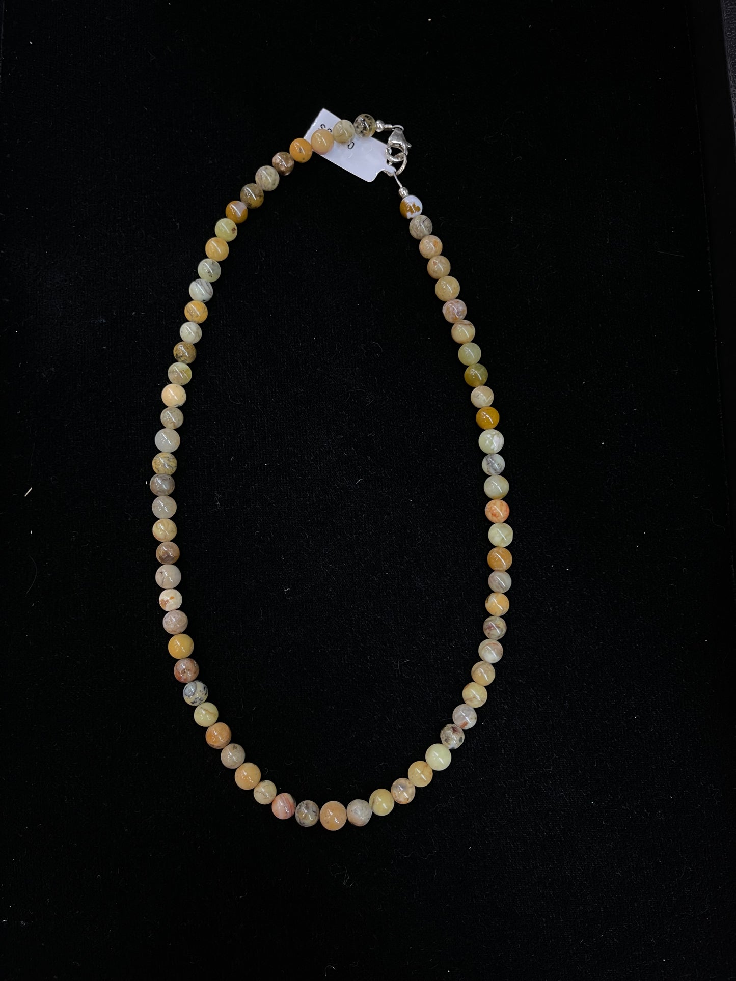 18" 6mm Jasper Necklace