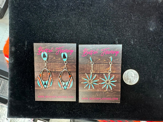 Post Dangle Earrings