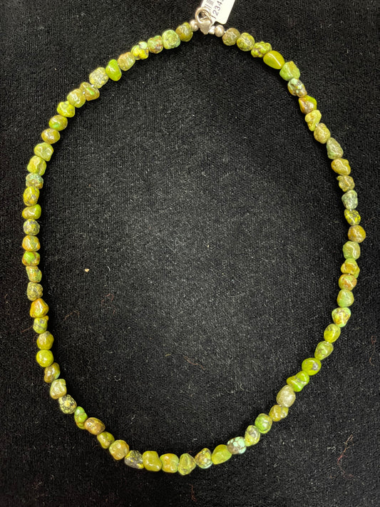 18” Natural Sonoran Gold Turquoise Nuggets