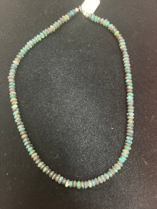 16” Turquoise Bead Necklace