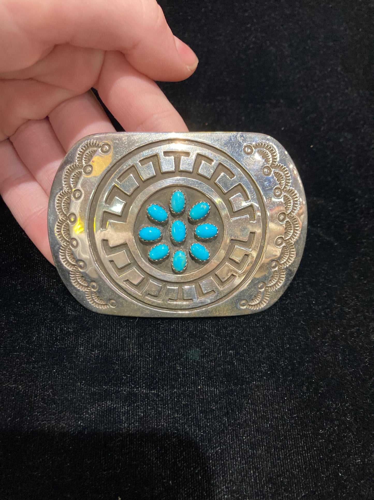 Stamp 2 Turquoise Buckle