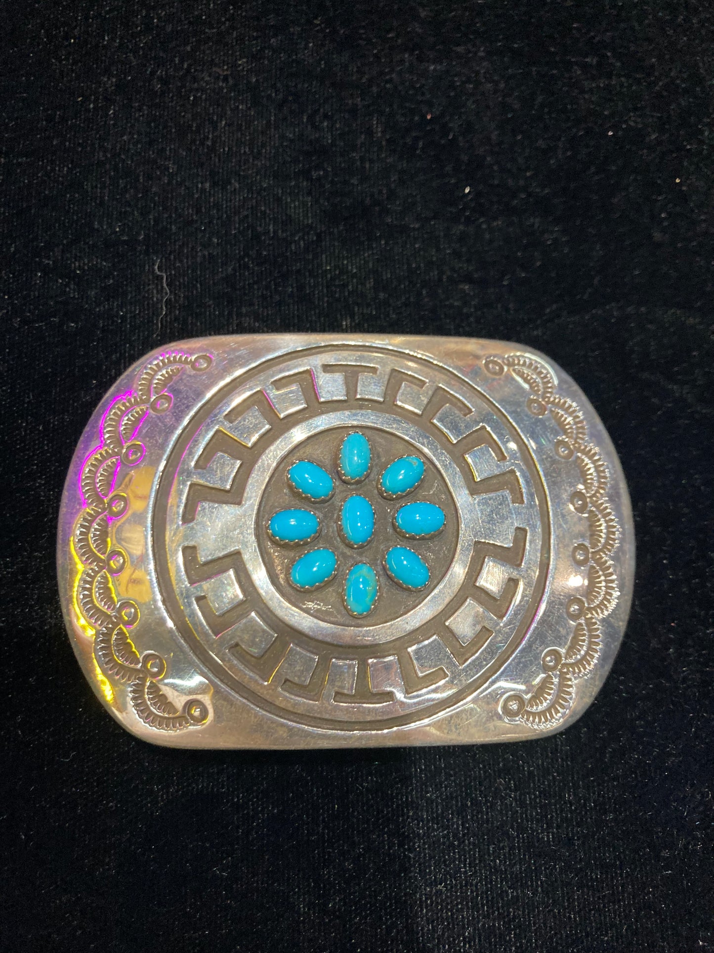 Stamp 2 Turquoise Buckle