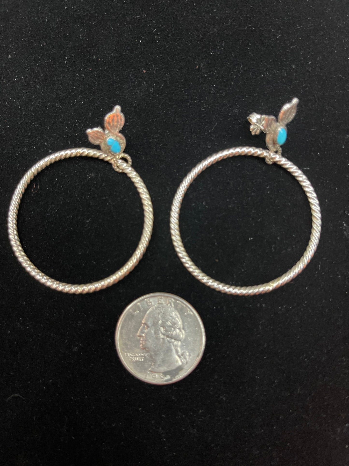 Prickly Pear Cactus Post with Hoop by Running Bear