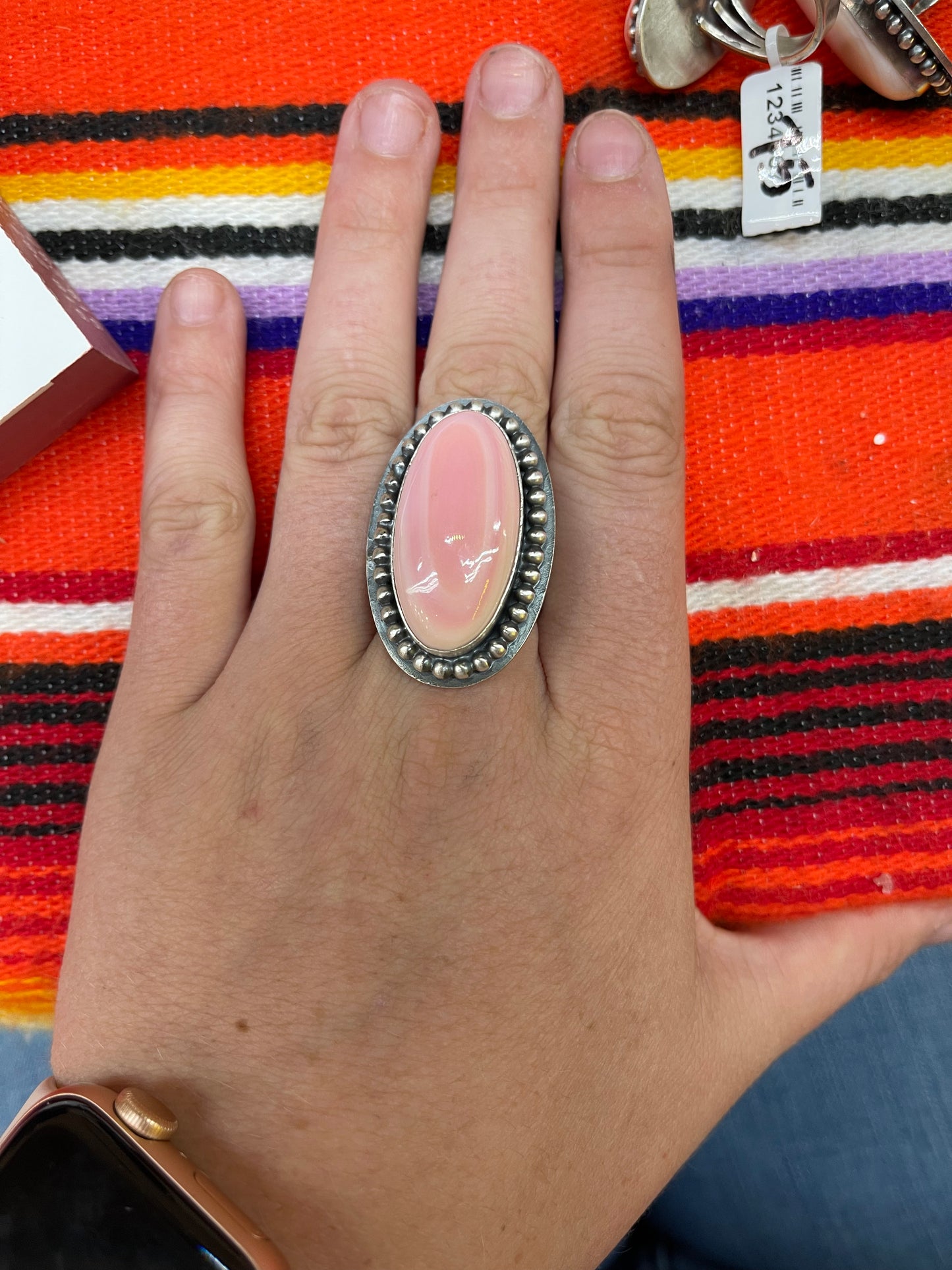 Cotton Candy Oval Ring