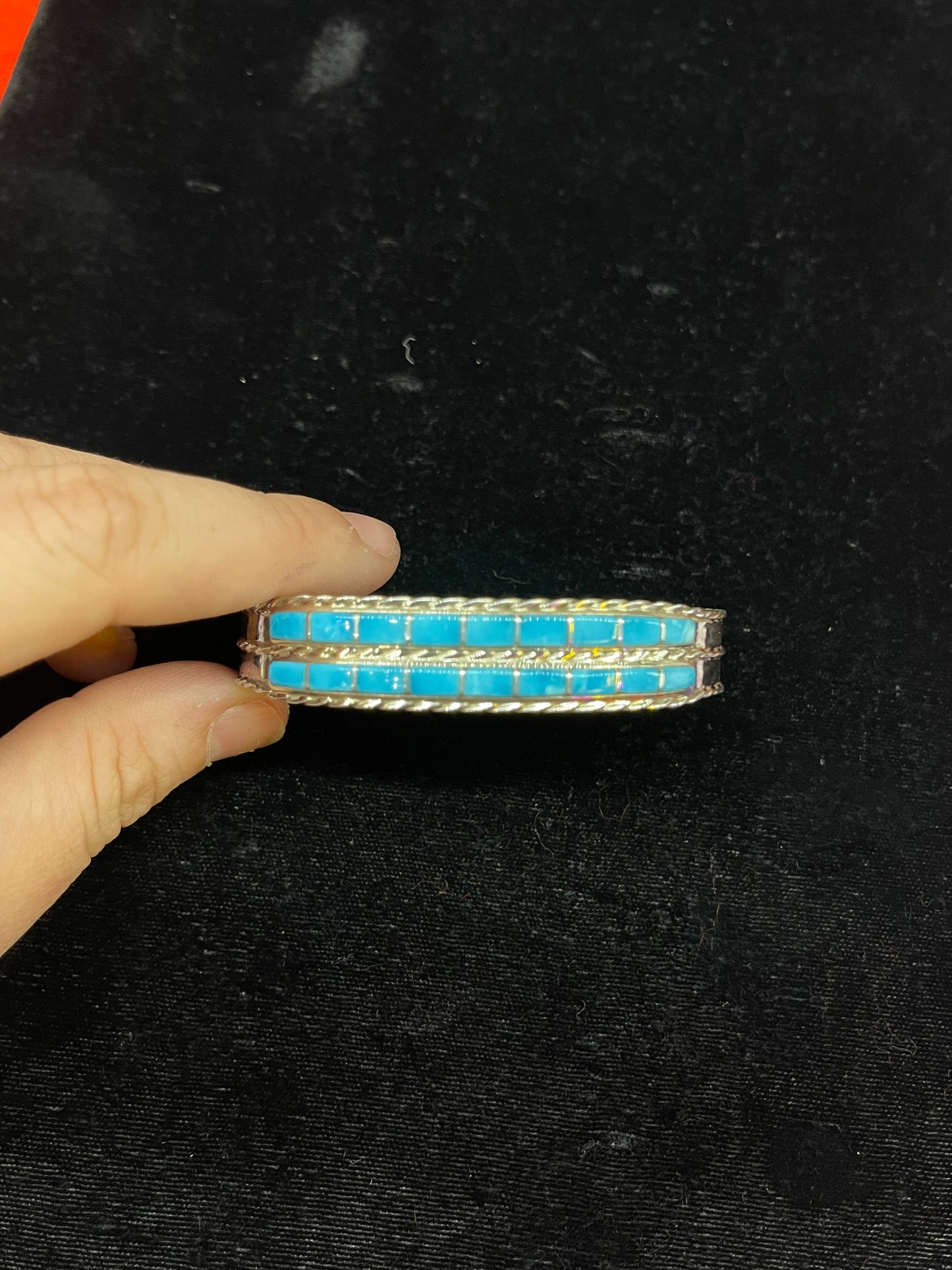 Inlaid Turquoise Bracelet