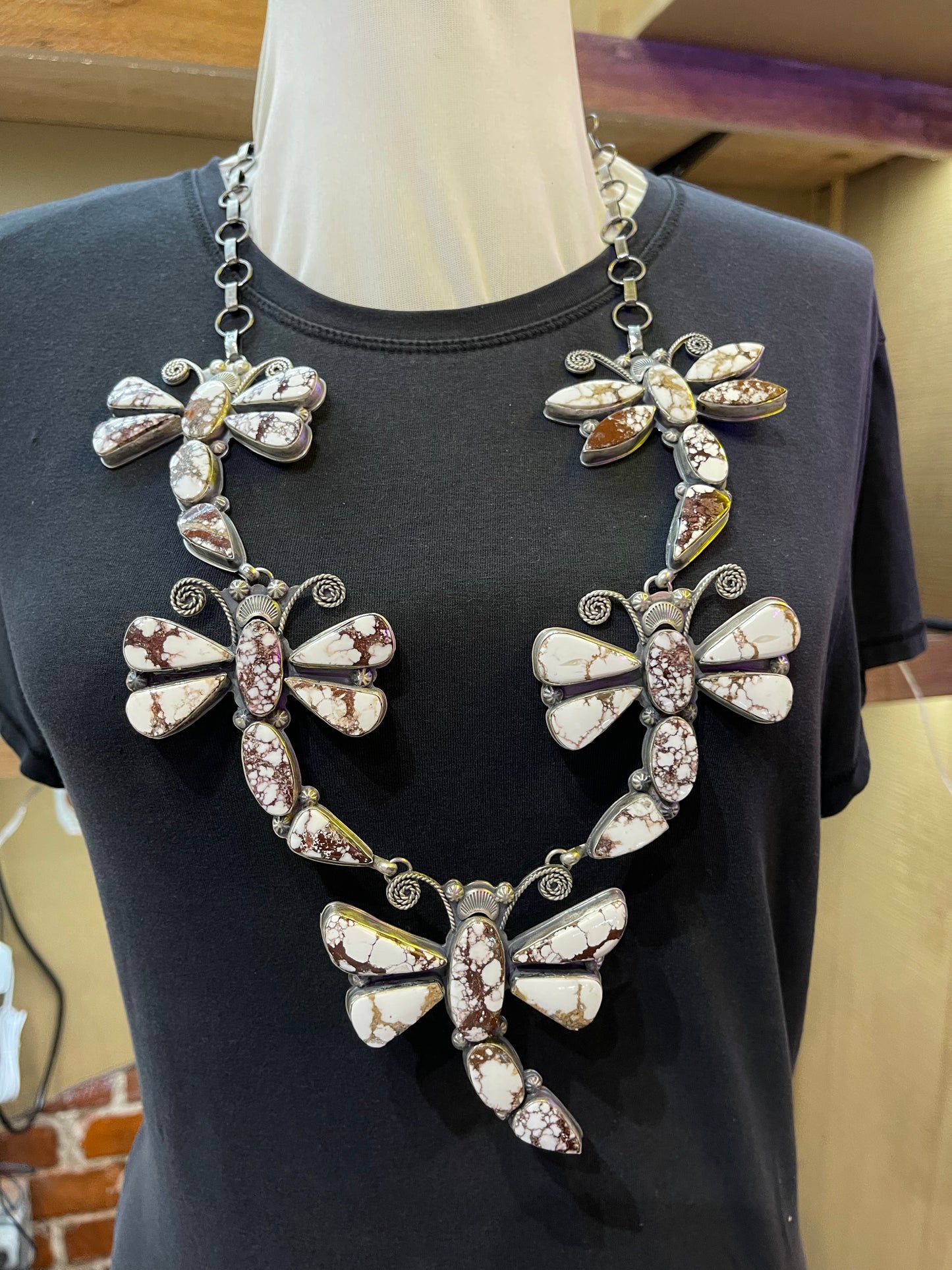 Wild Horse Dragonfly Necklace