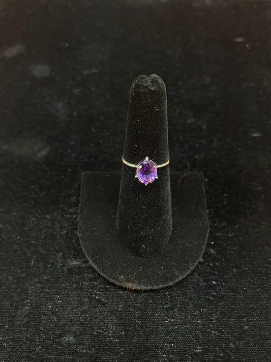 Amethyst Oval Ring