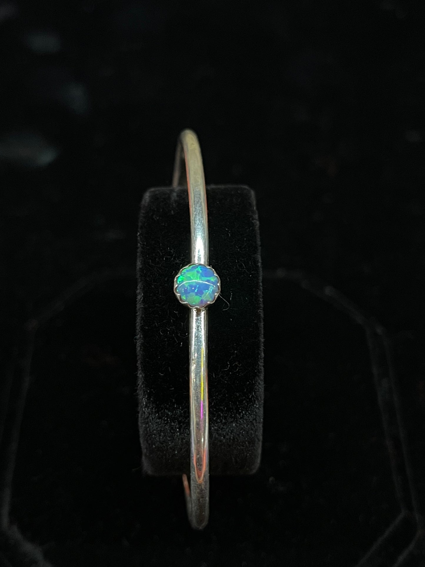 Blue Opal Adjustable Bracelet