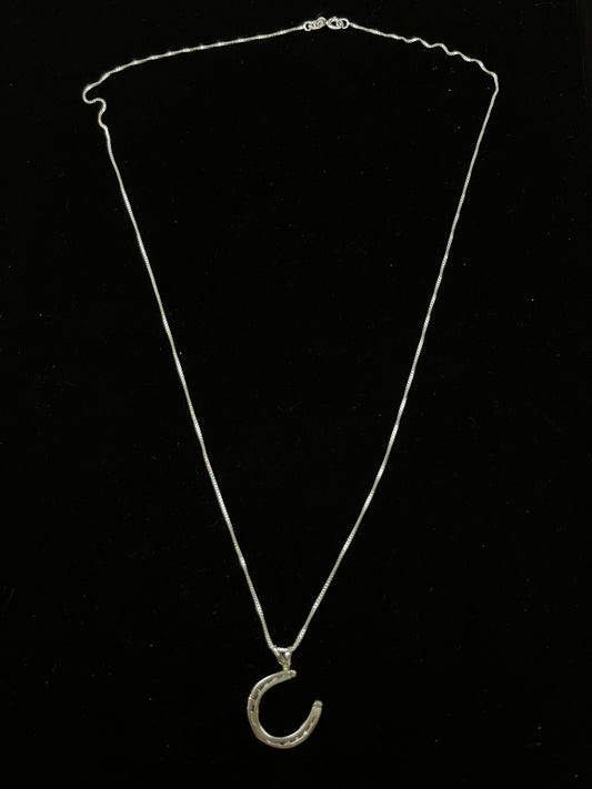 LOT 15 10/19 Horseshoe Necklace by Louise Joe, Navajo