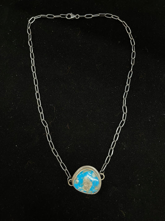16" Turquoise Necklace