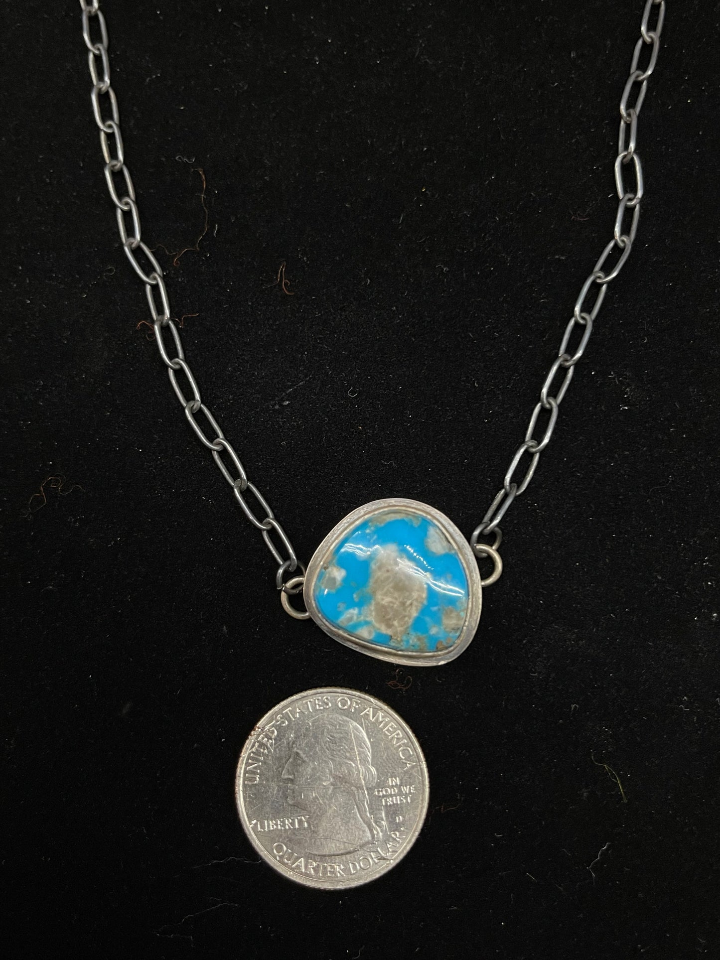 16" Turquoise Necklace