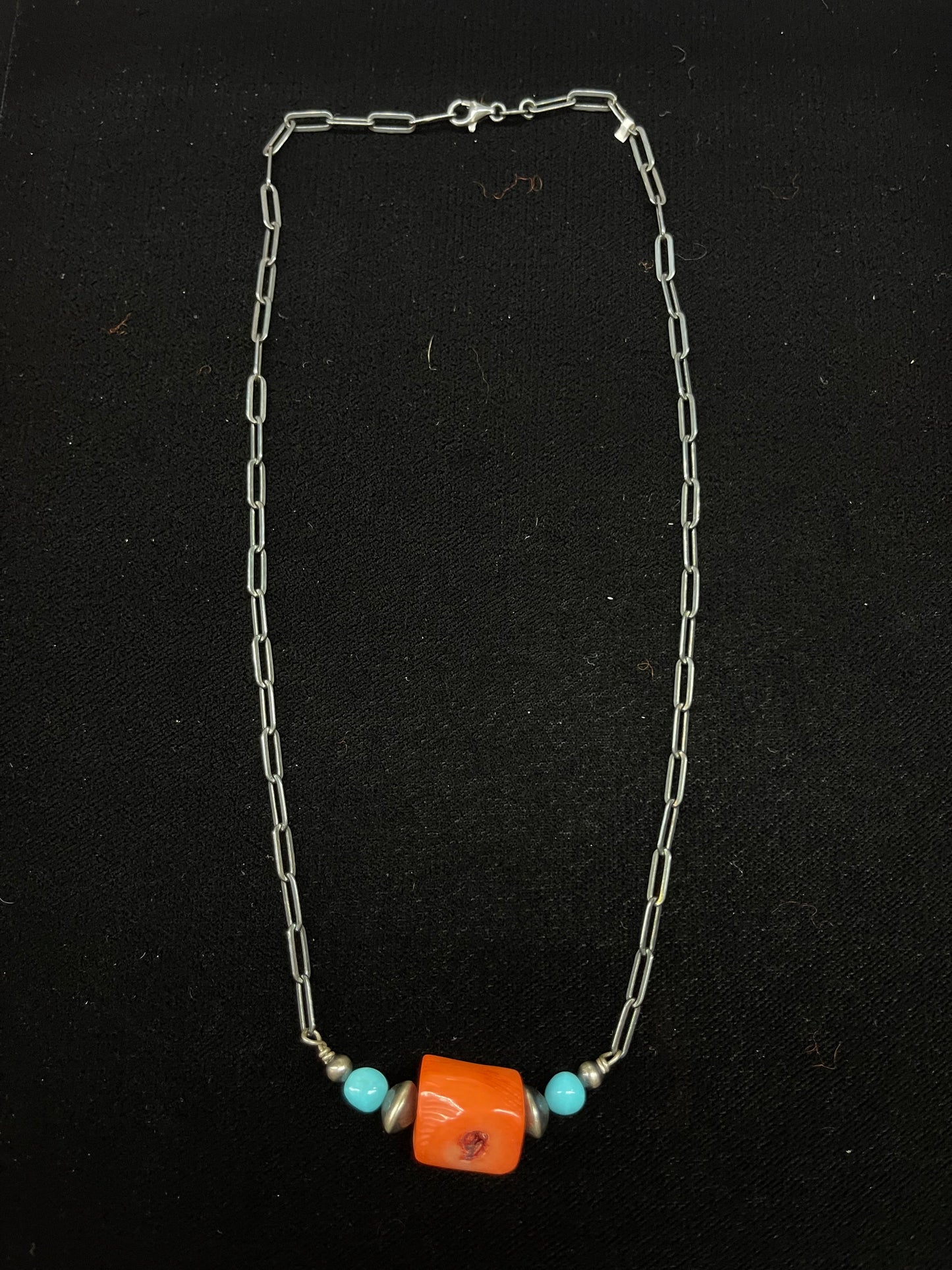 18” Natural Coral Necklace