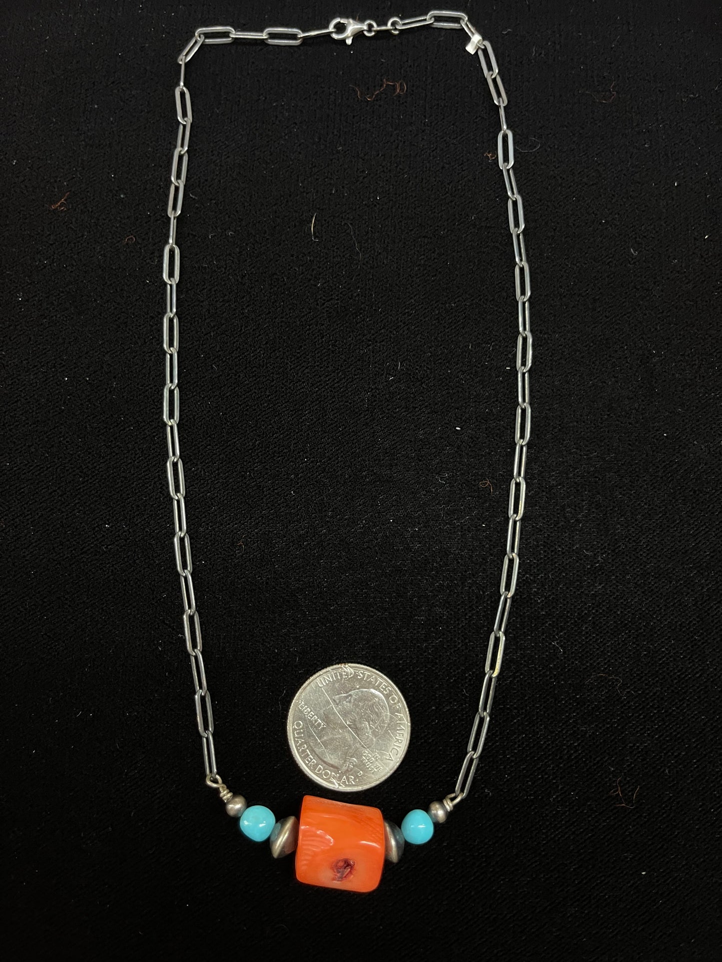 18” Natural Coral Necklace