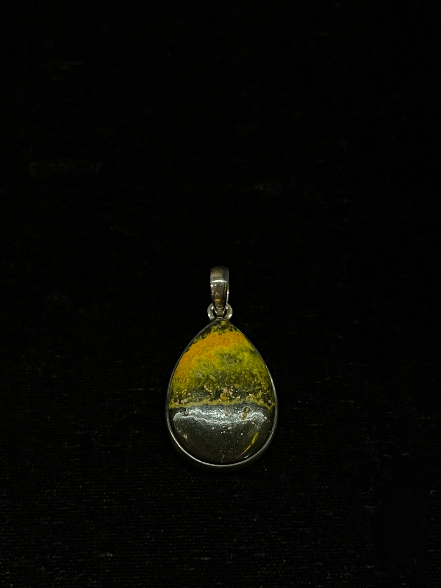 Bumblebee Jasper Pendant