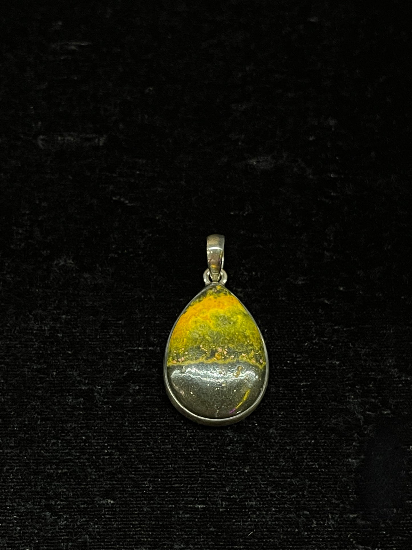 Bumblebee Jasper Pendant