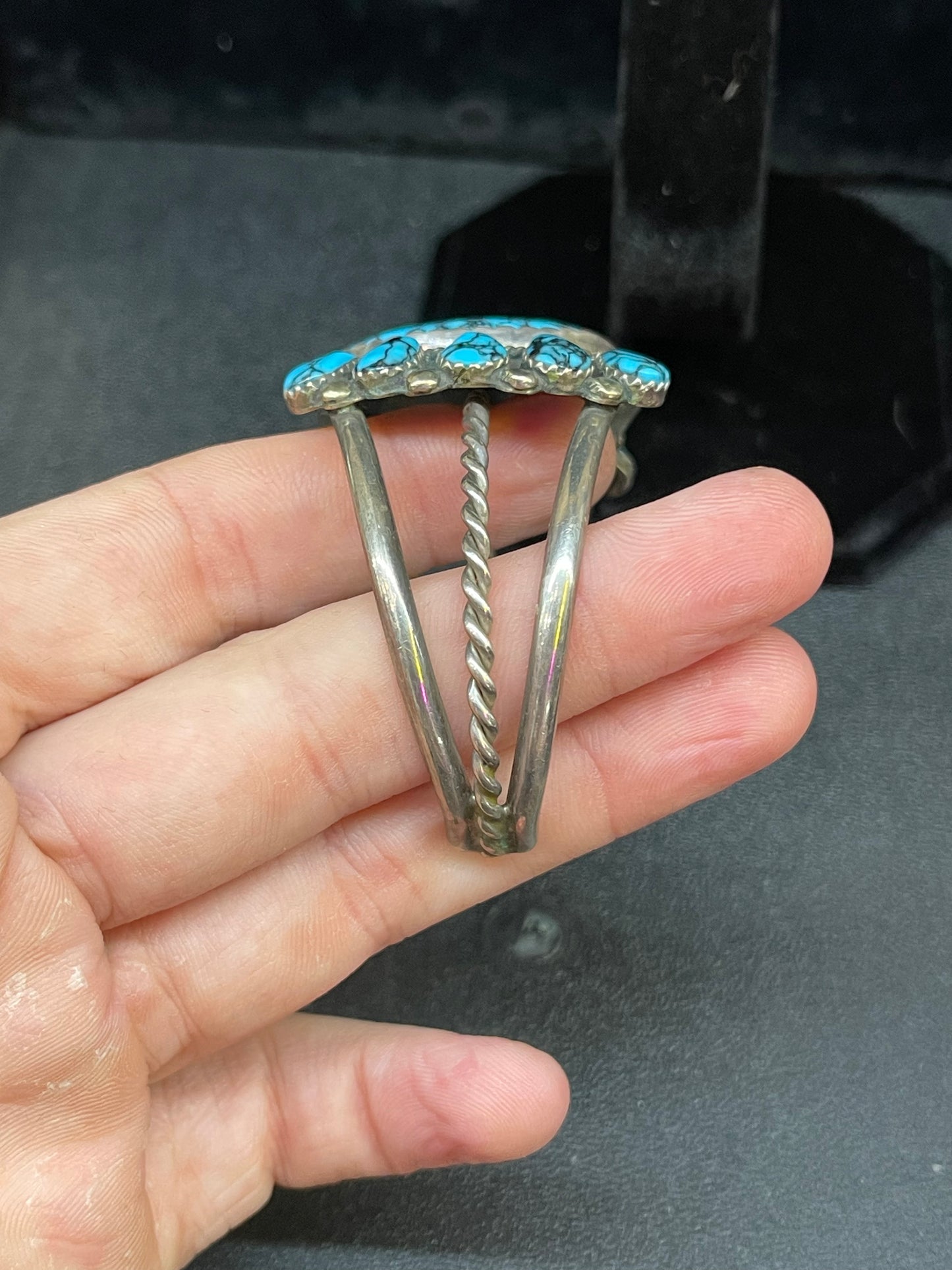 Vintage Egyptian Turquoise Cuff