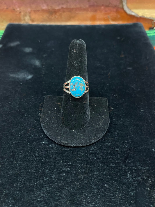 Turquoise Circle Ring