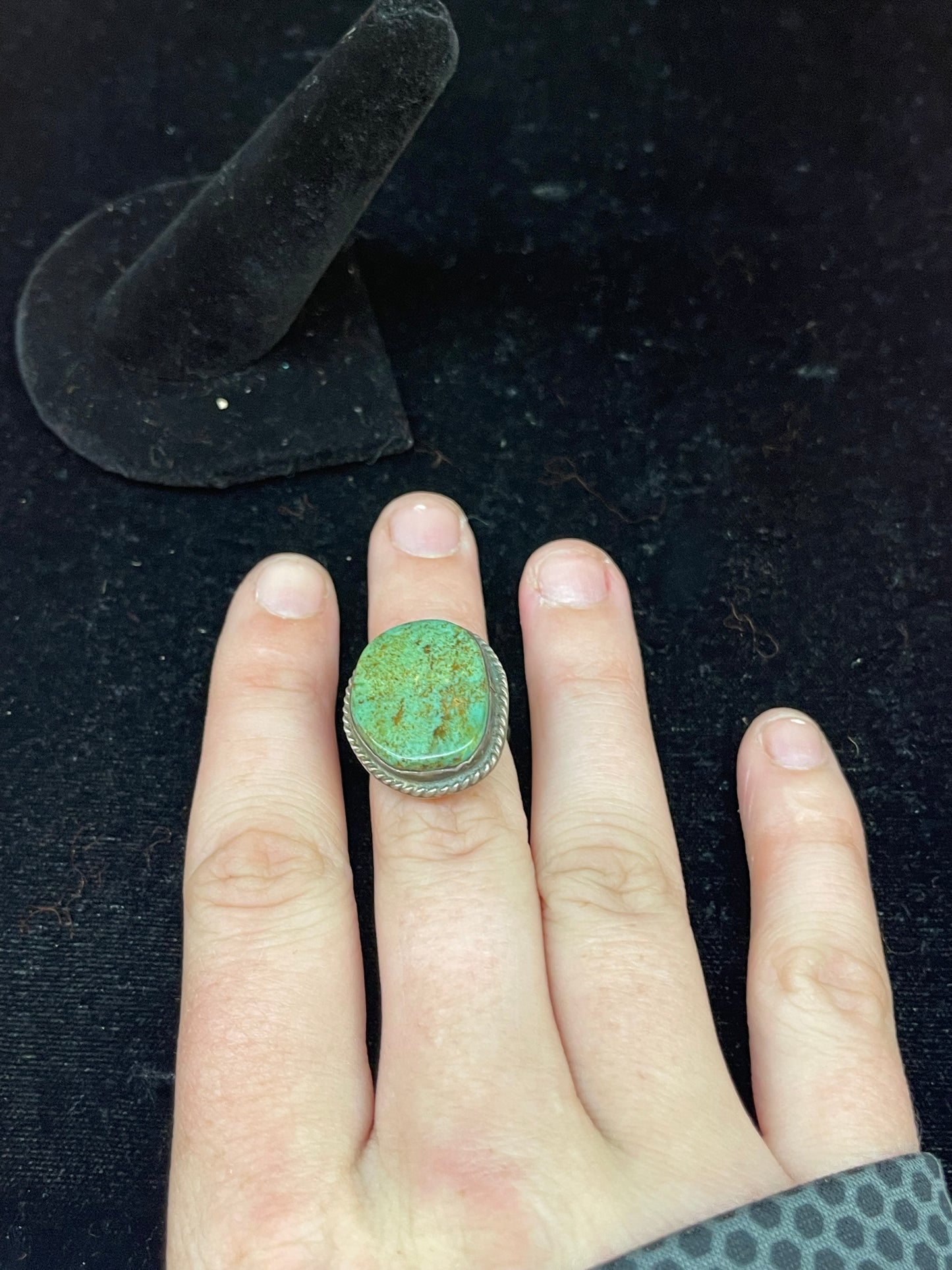 Vintage Dainty Turquoise Rings