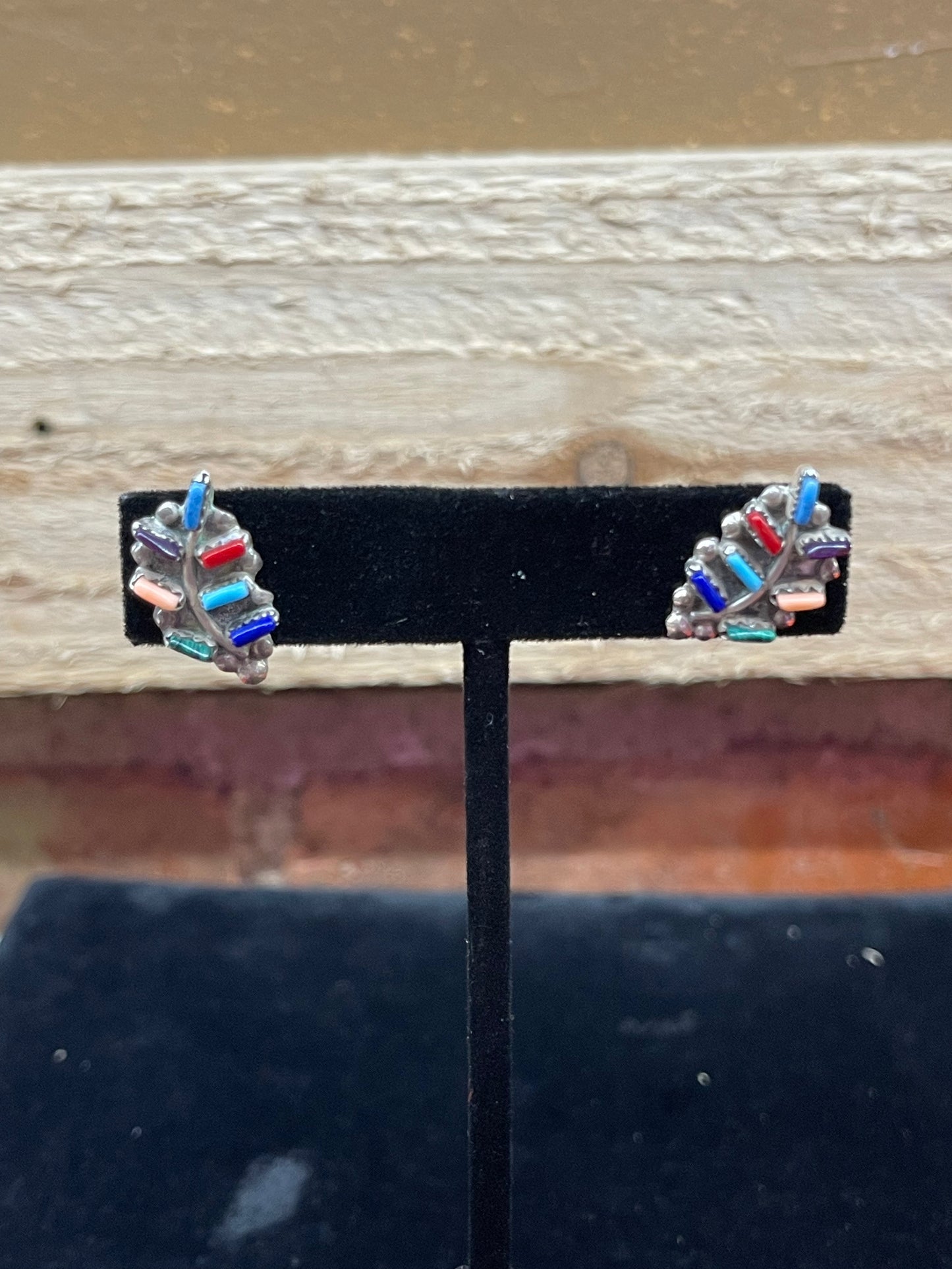 Multi-Stone Stud Earrings