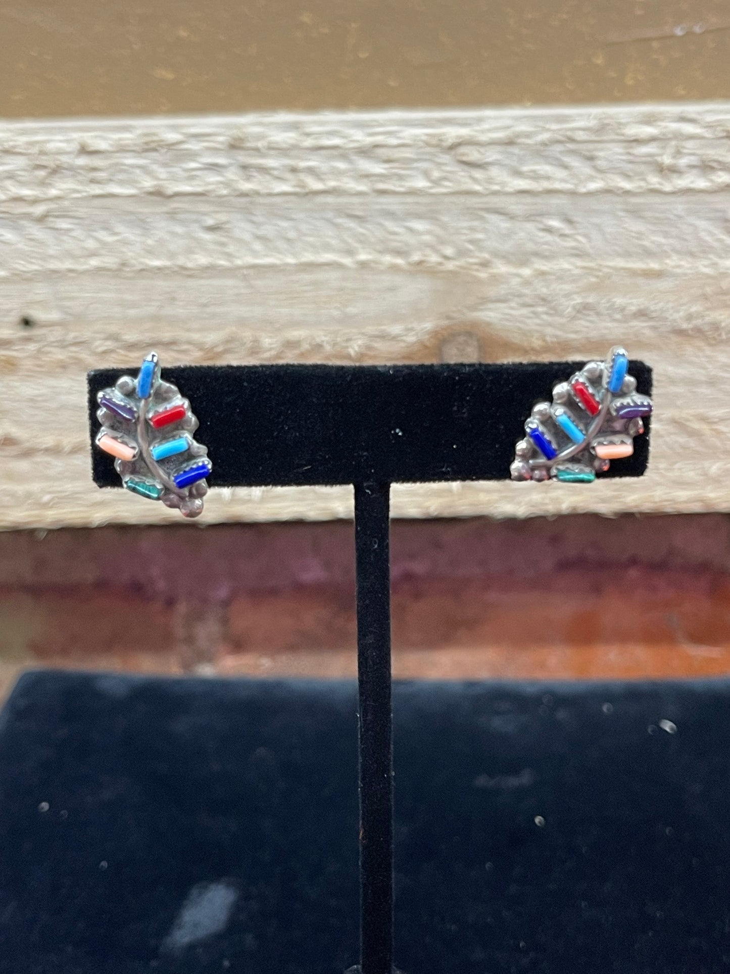 Multi-Stone Stud Earrings