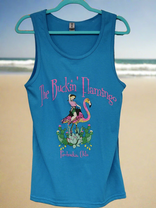 Original Buckin' Blue Tank Top Shirt