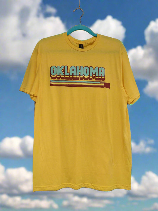 Bright Yellow Oklahoma Shirt