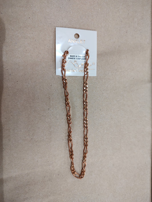 Copper Chain Anklet