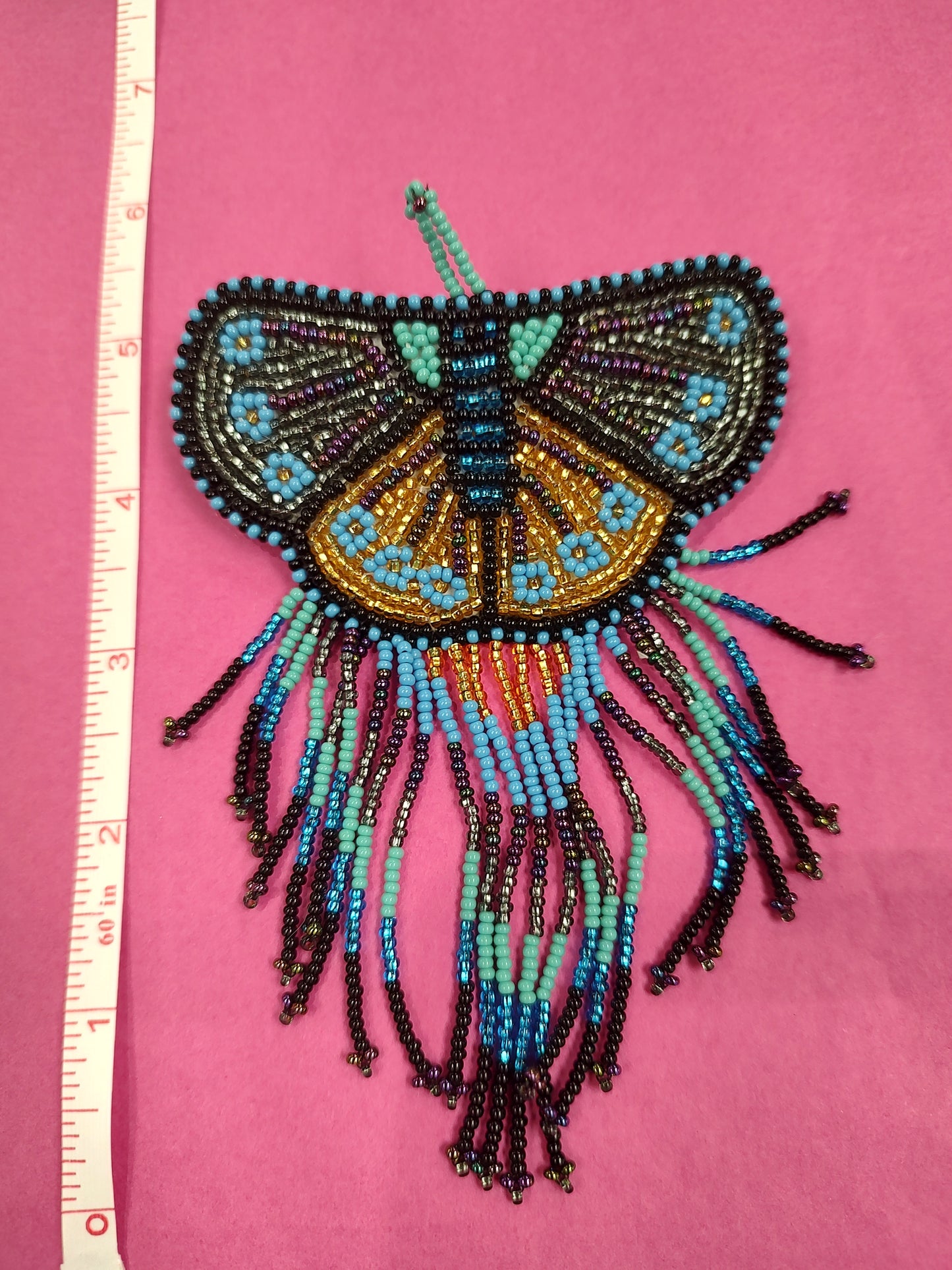 Butterfly hair barrette