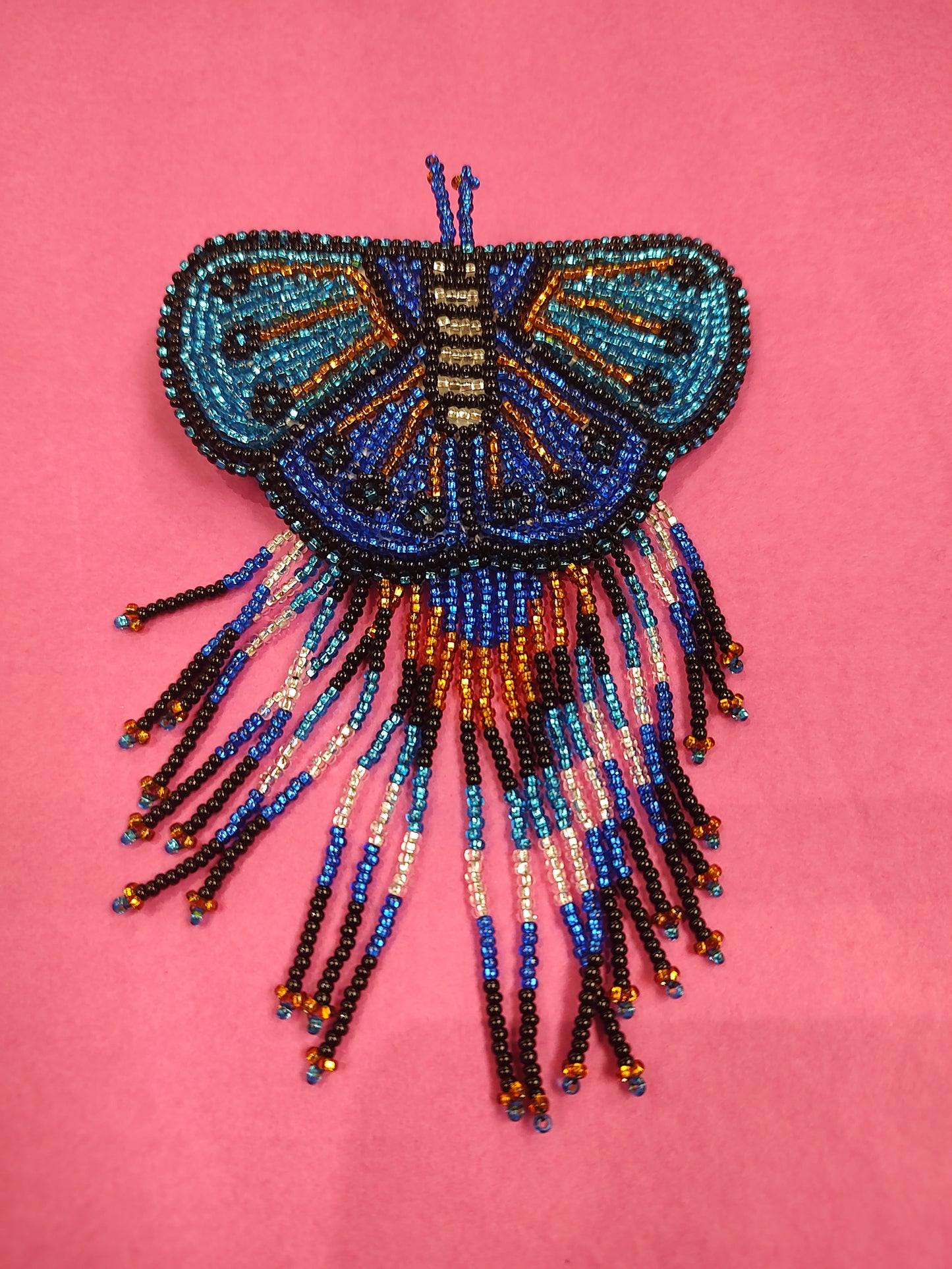 Butterfly hair barrette