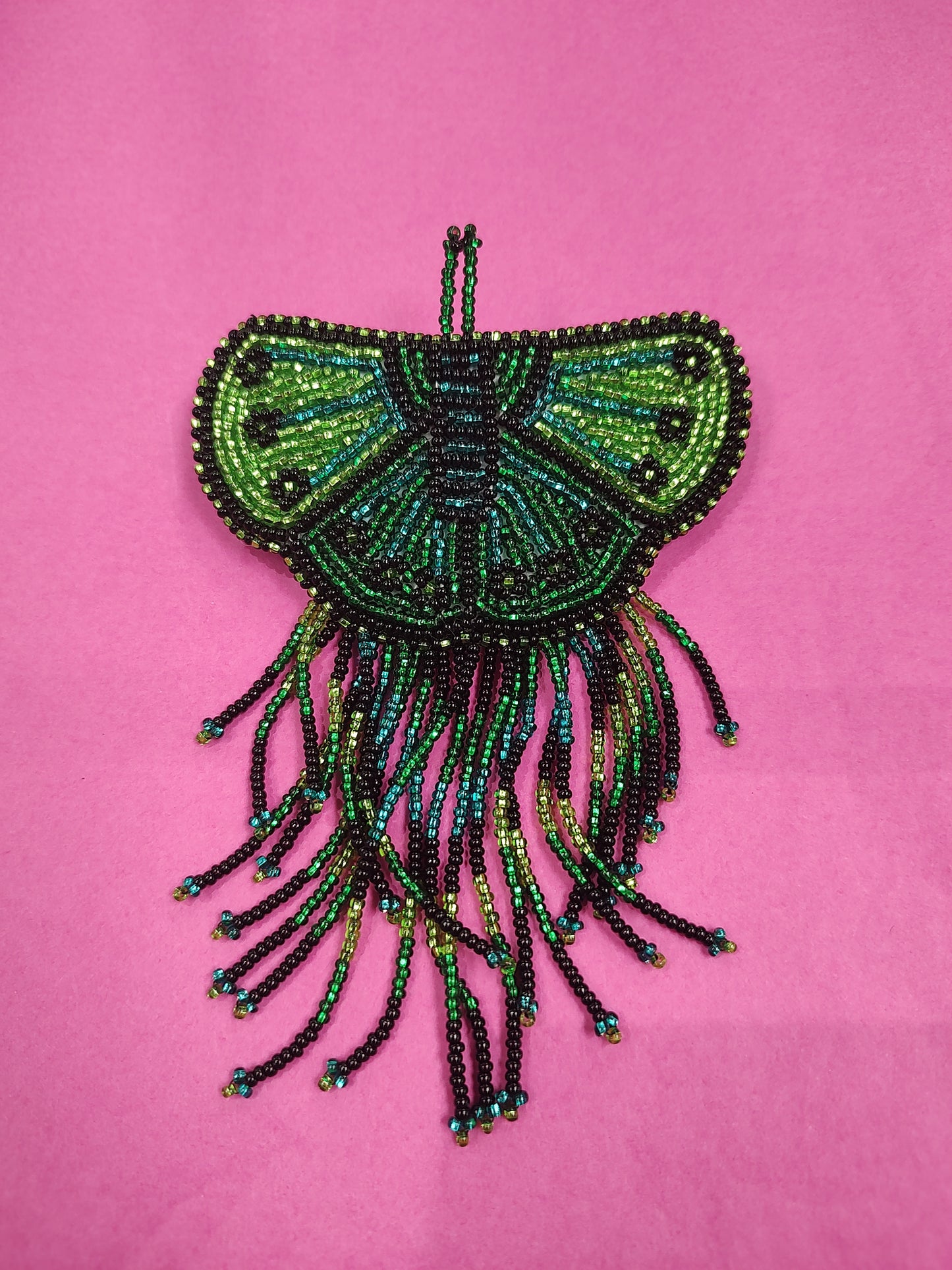 Butterfly hair barrette