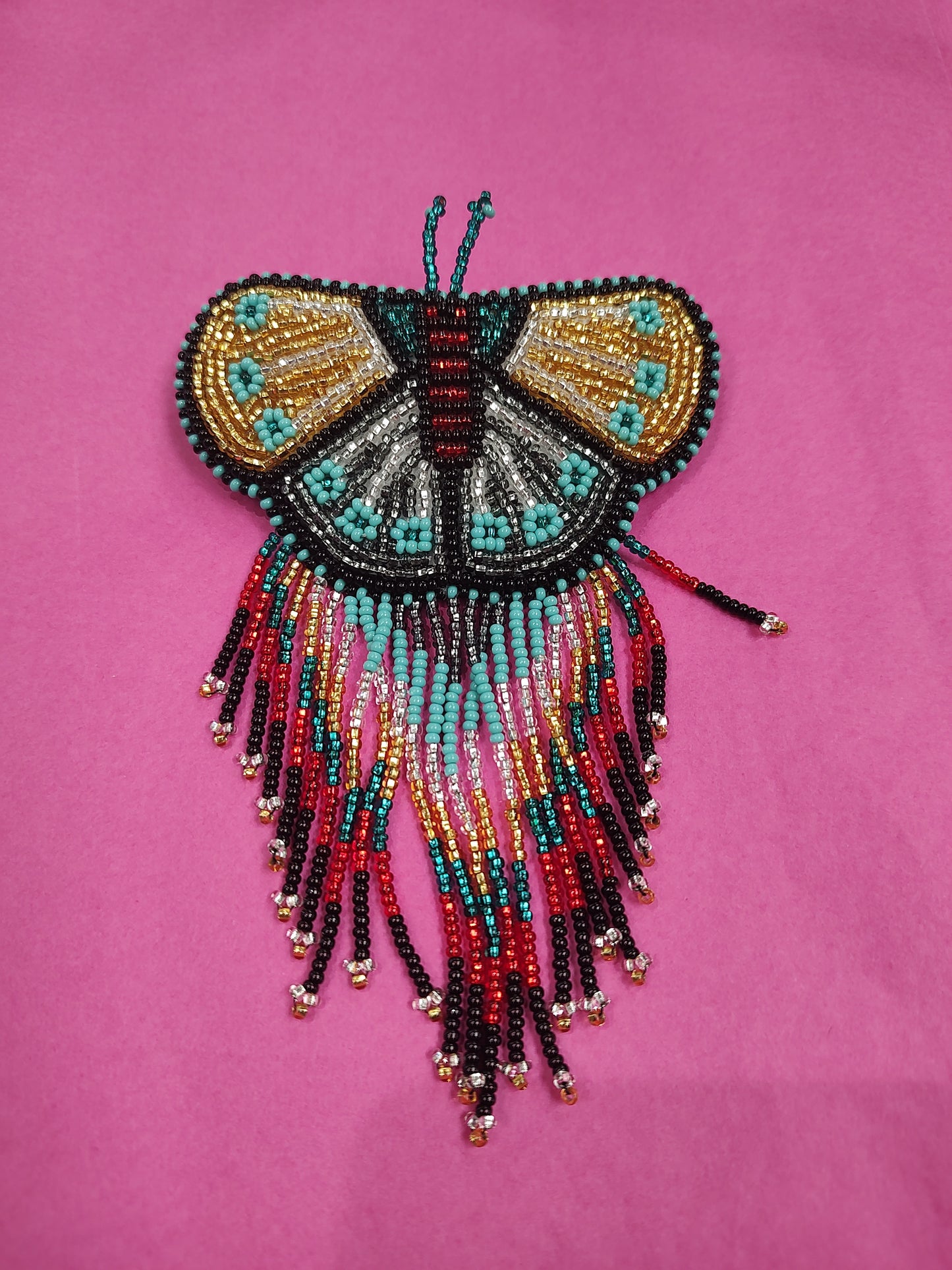 Butterfly hair barrette