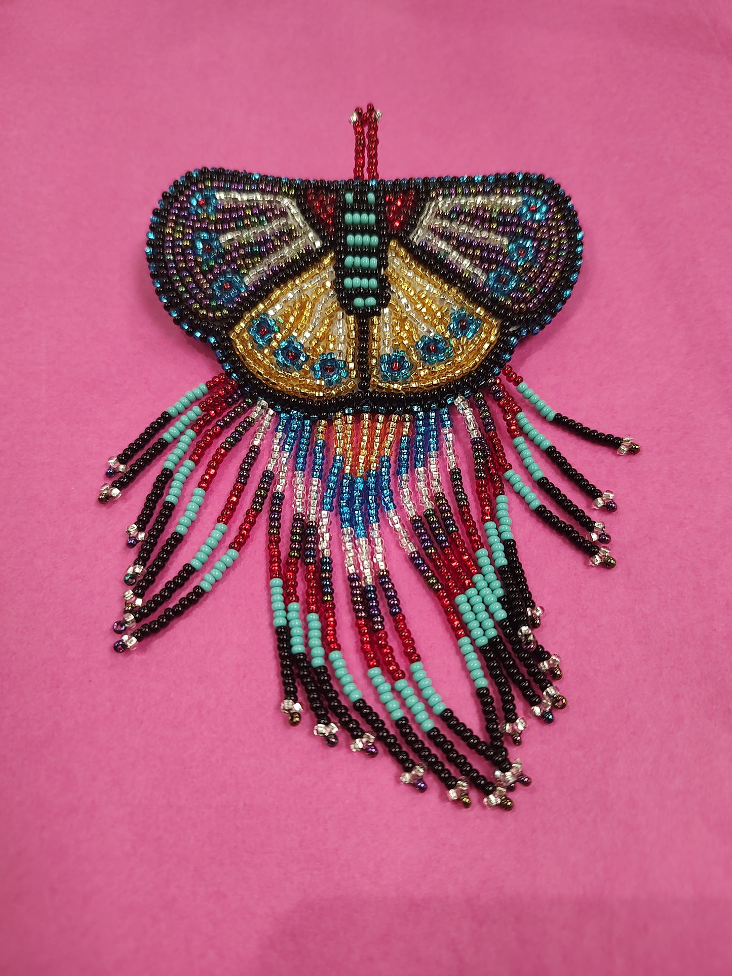 Butterfly hair barrette