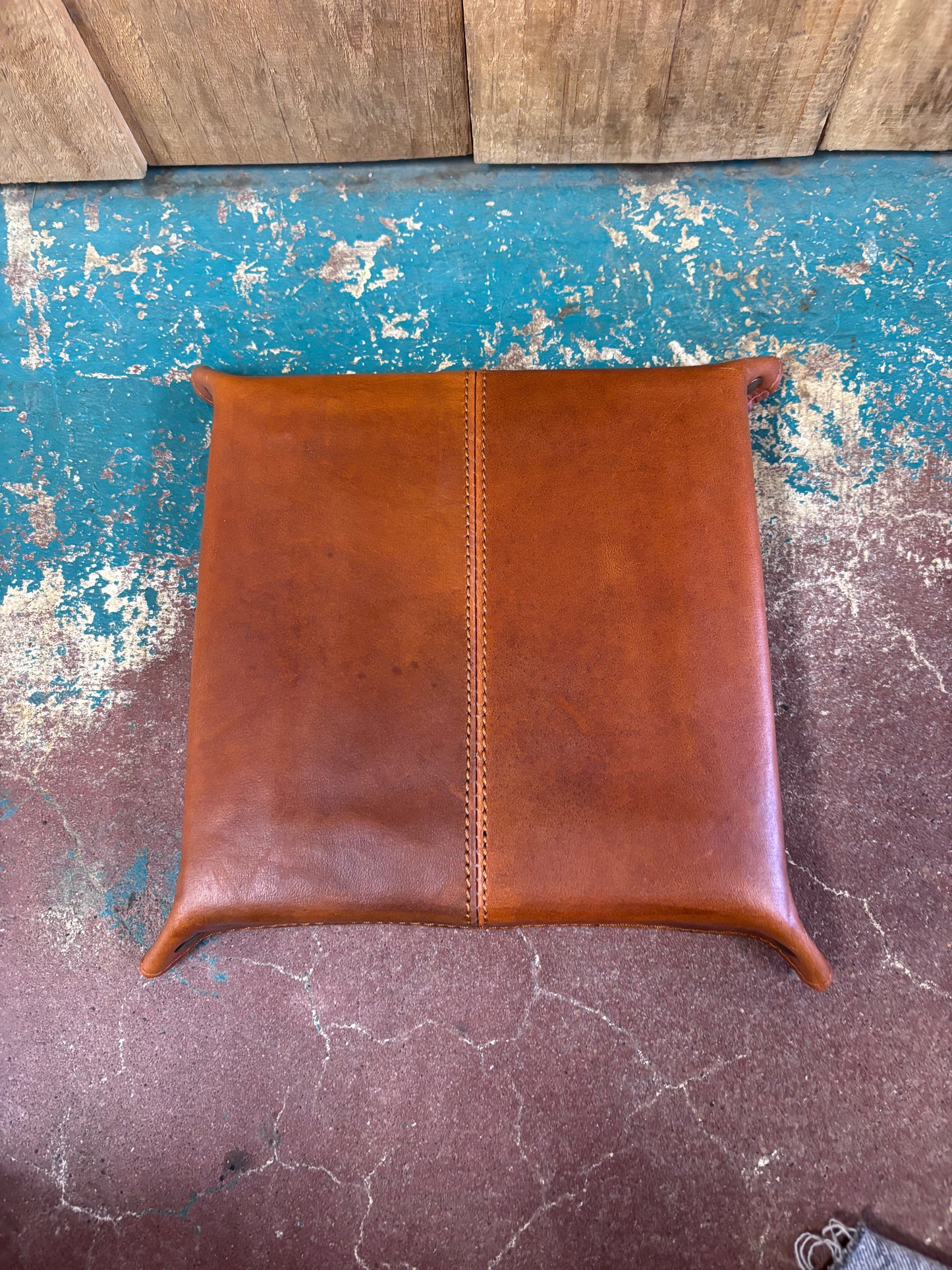 Suit Of Suits Tooled Jewelry Tray