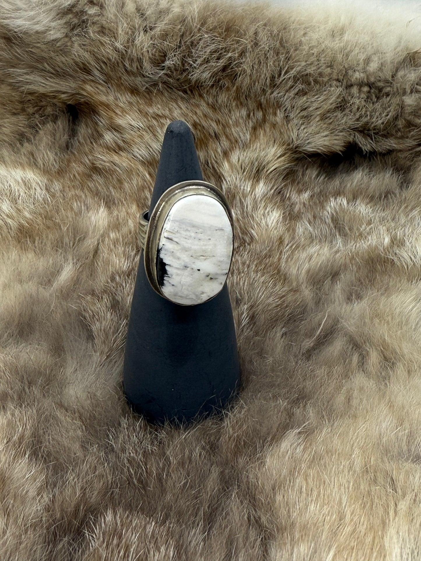 9.0 White Buffalo Ring