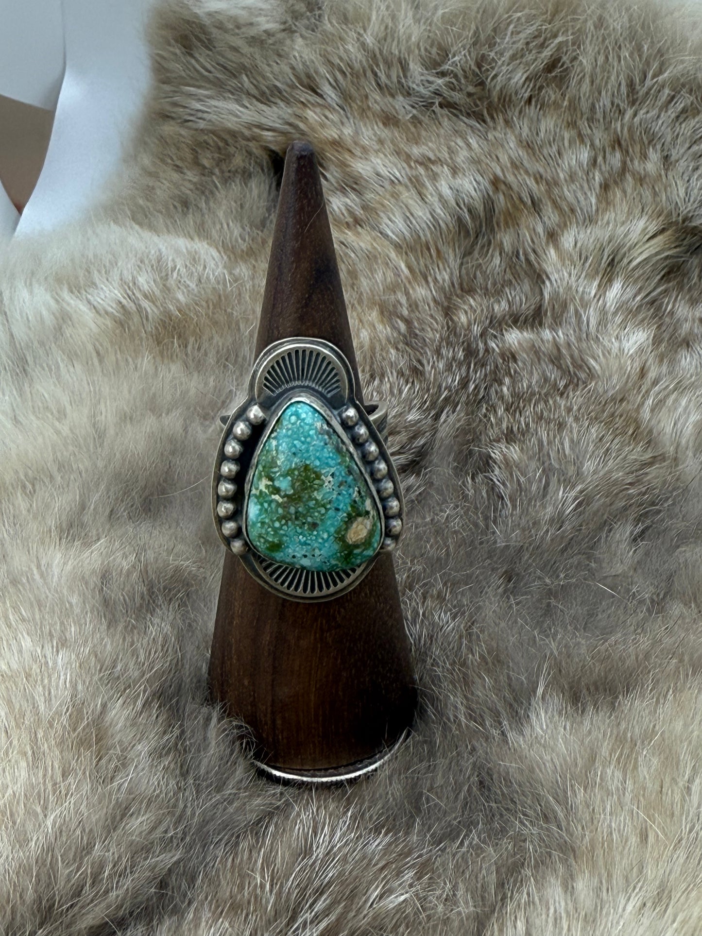 9.0 Sonoran Gold Turquoise Ring