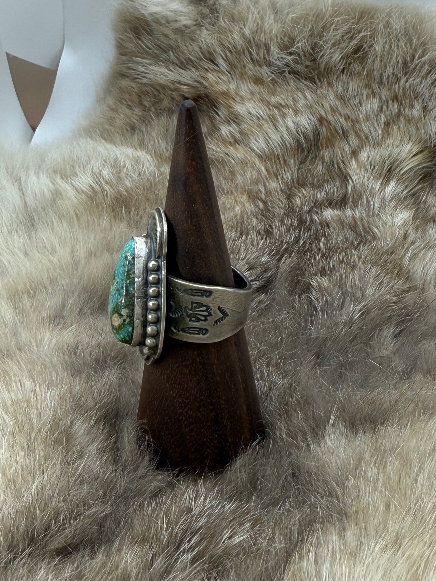 9.0 Sonoran Gold Turquoise Ring