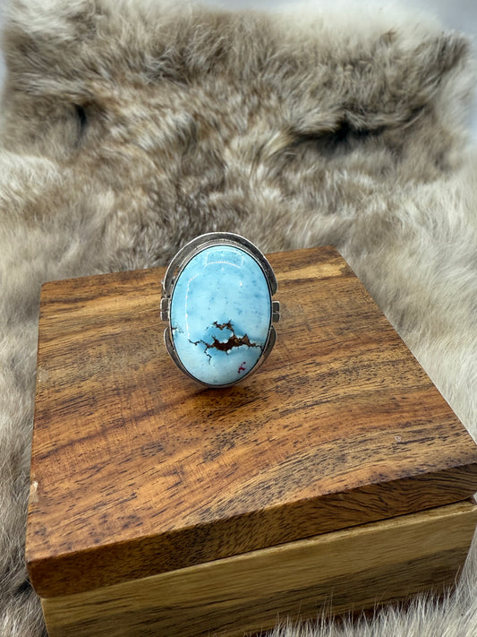9.0 Golden Hills Turquoise by Steven Nez, Navajo