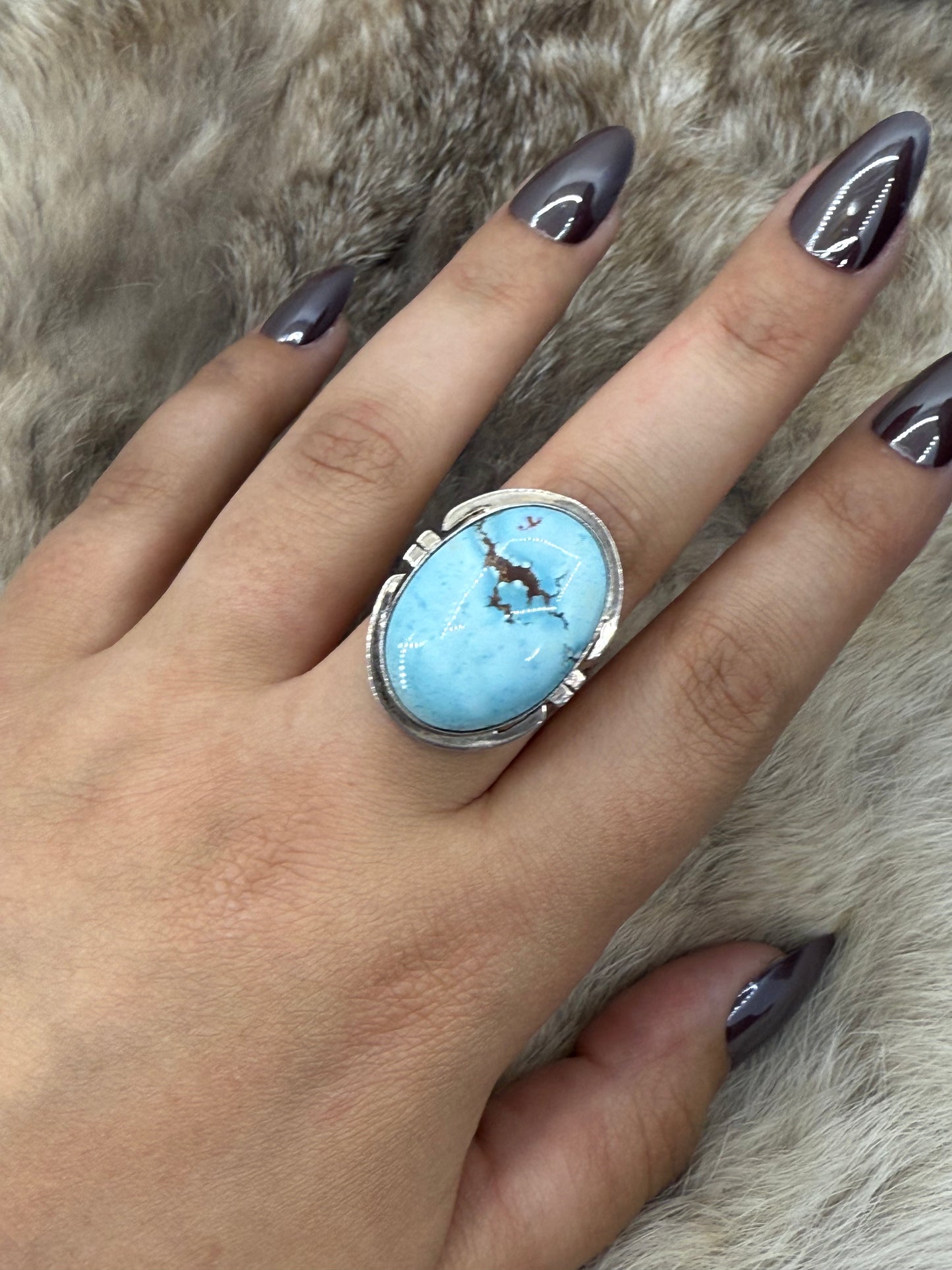 9.0 Golden Hills Turquoise by Steven Nez, Navajo