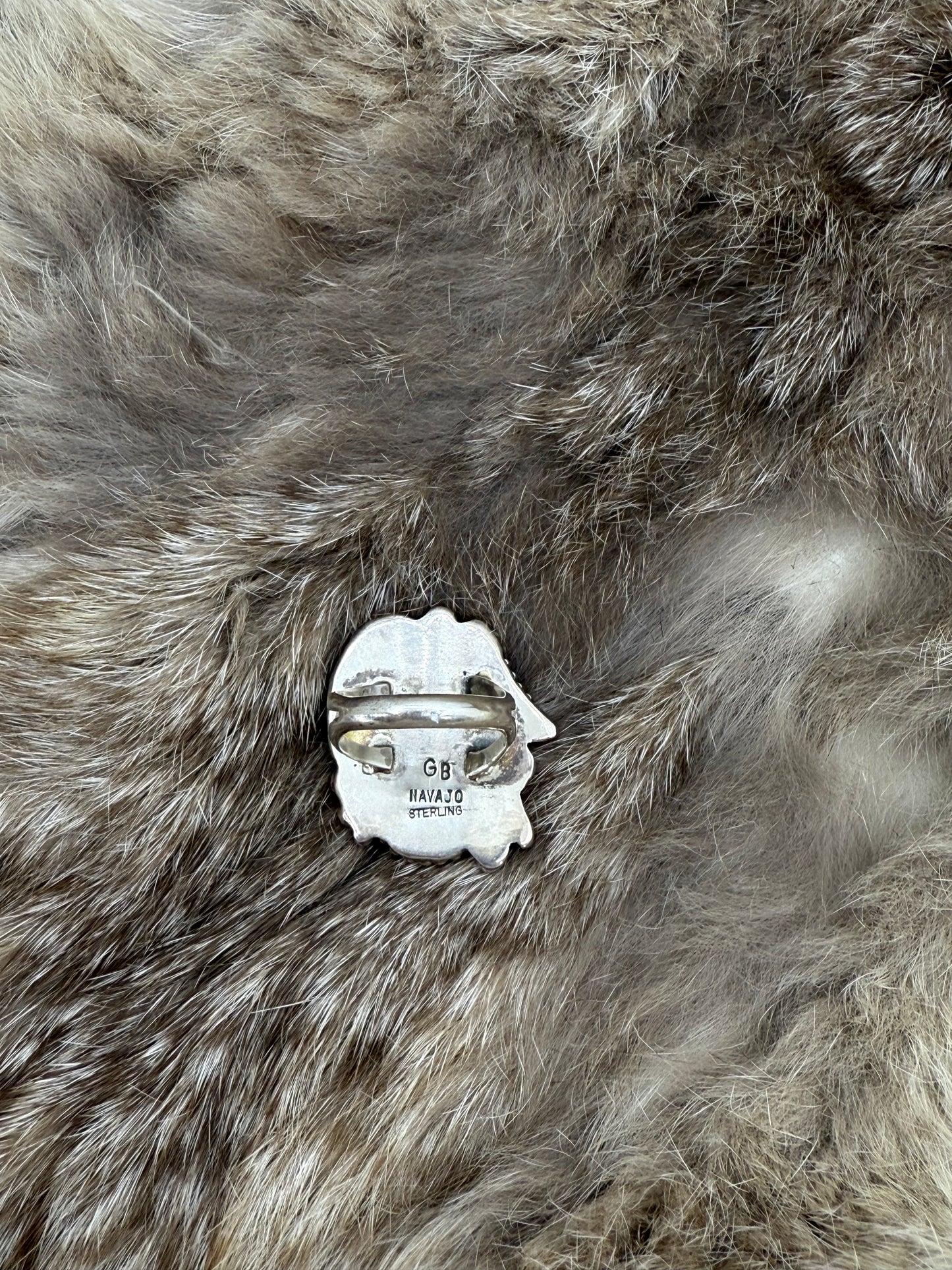 6.0 New "Old Stock" Ring by GB, Navajo