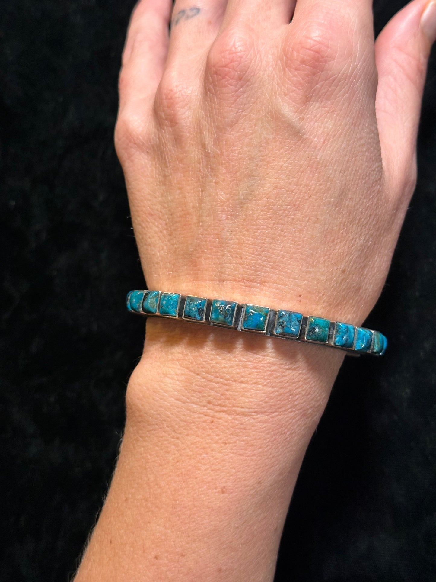 Kingman Turquoise Bangle Bracelet